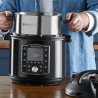 Мултикукър Instant Pot PRO 8 113005701, 1400W, 7.6 л, 28 програми, 11 Системи за безопасност, Черен