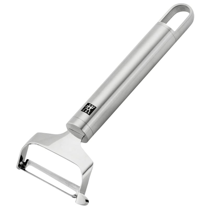 Белачка Zwilling Pro 37160008, 16.6 см, Неръждаема стомана 18/10, Въртящо се двойно острие, Сребрист