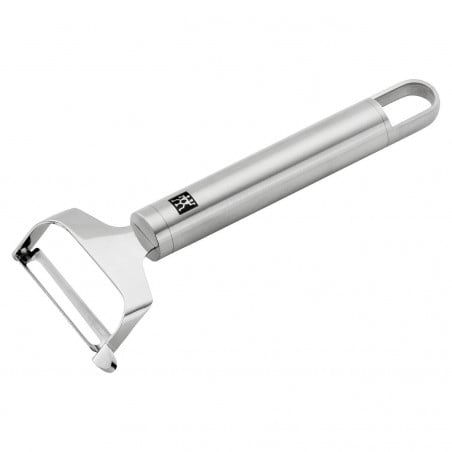 Белачка Zwilling Pro 37160008, 16.6 см, Неръждаема стомана 18/10, Въртящо се двойно острие, Сребрист